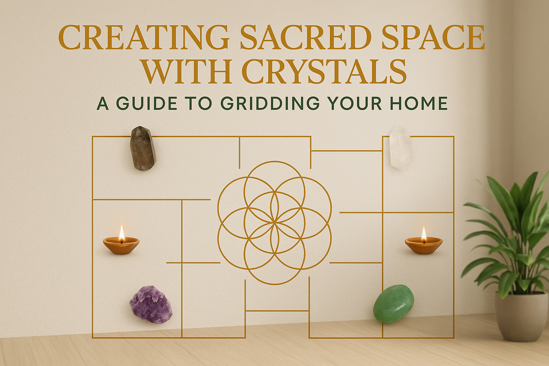 Creating Sacred Space with Crystals: A Guide to Gridding Your Home