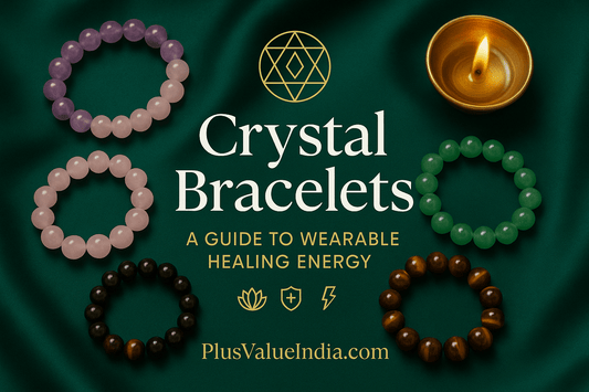 Crystal Bracelets: A Guide to Wearable Healing Energy - plusvalueindia