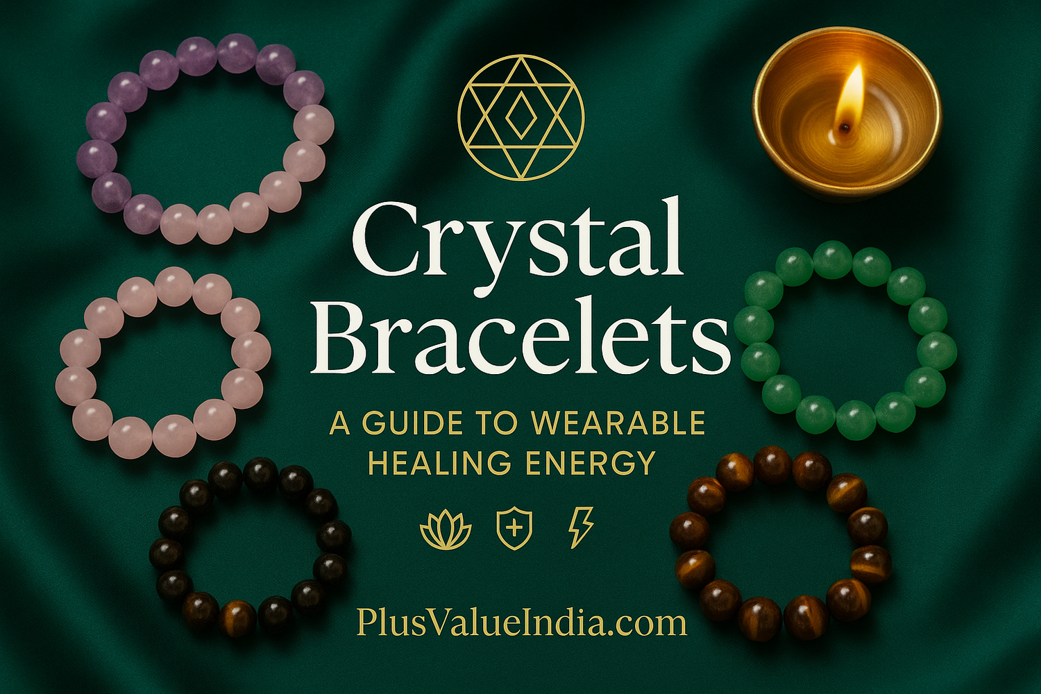 Crystal Bracelets: A Guide to Wearable Healing Energy