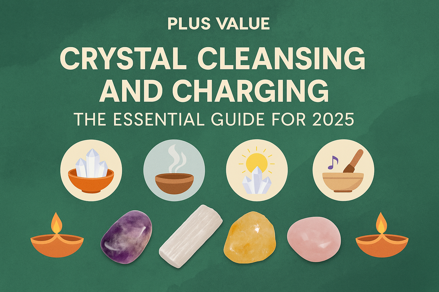 Crystal Cleansing and Charging: The Essential Guide for 2025