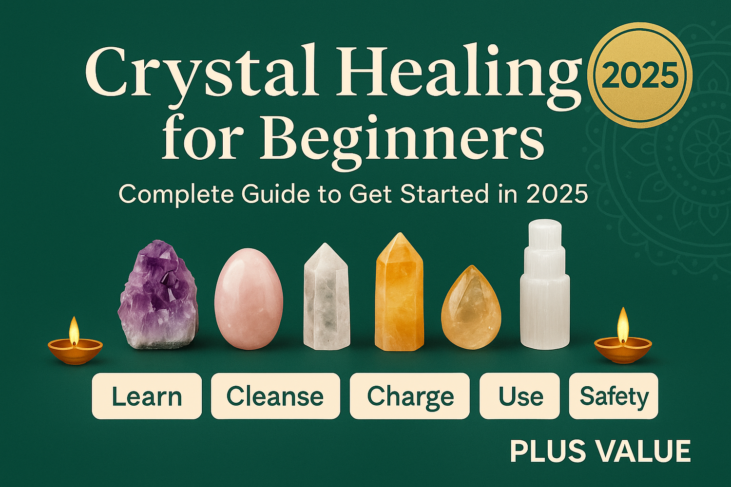 Crystal Healing for Beginners: Complete Guide to Get Started in 2025