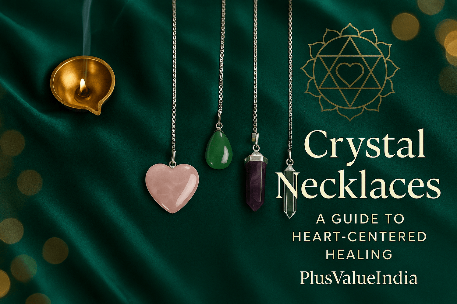 Crystal Necklaces: A Guide to Heart-Centered Healing - plusvalueindia