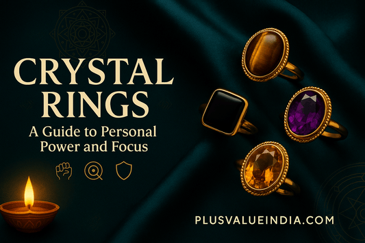 Crystal Rings: A Guide to Personal Power and Focus - plusvalueindia