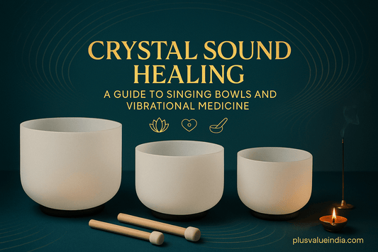 Crystal Sound Healing: A Guide to Singing Bowls and Vibrational Medicine - plusvalueindia