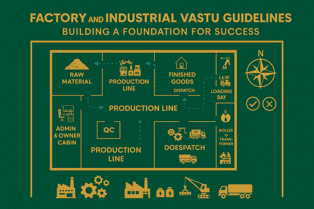 Factory and Industrial Vastu Guidelines: Building a Foundation for Success - plusvalueindia
