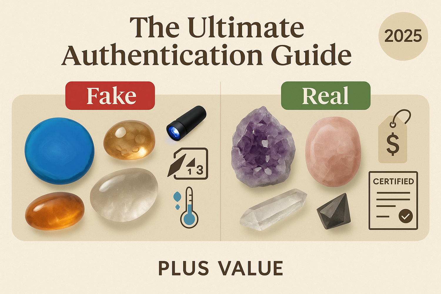 Fake vs Real Crystals: The Ultimate Authentication Guide for 2025