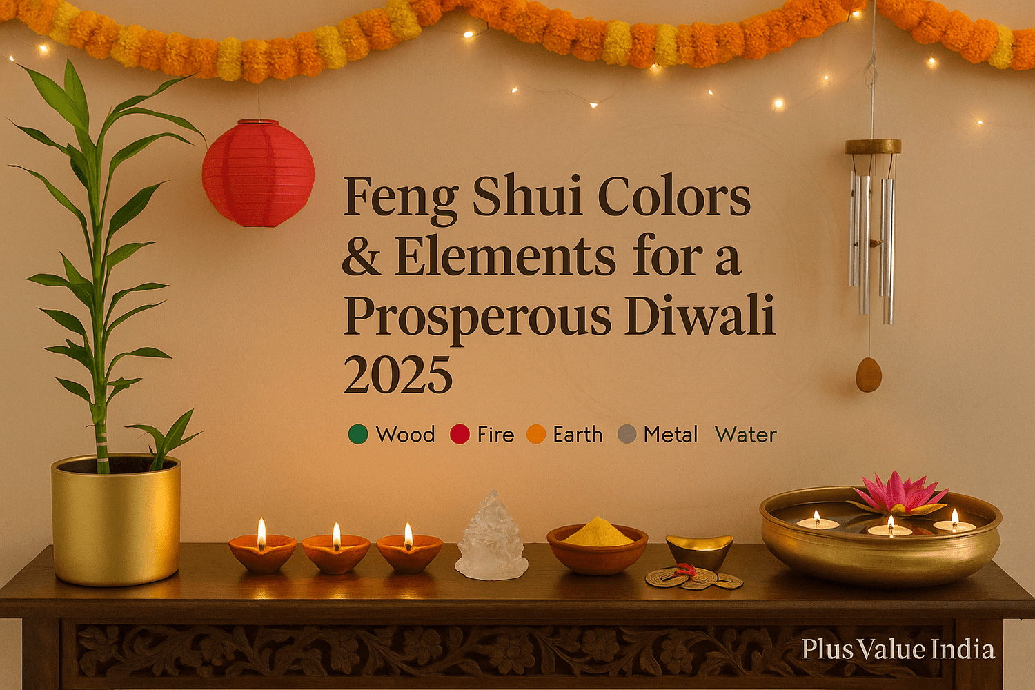 Feng Shui Colors & Elements for a Prosperous Diwali 2025 - plusvalueindia