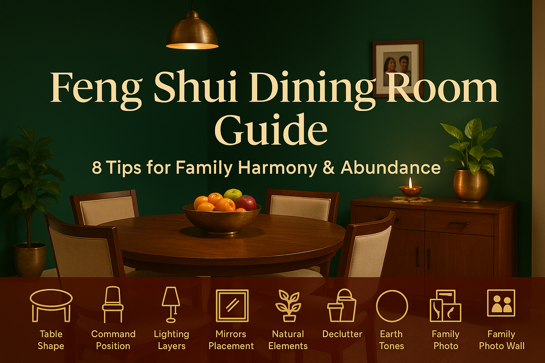 Feng Shui Dining Room Guide: 8 Tips for Family Harmony & Abundance