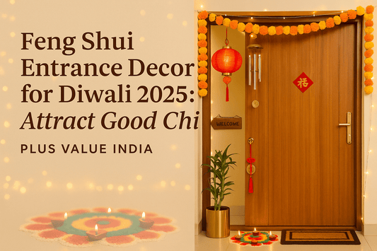 Feng Shui Entrance Decor for Diwali 2026: Attract Good Chi - plusvalueindia