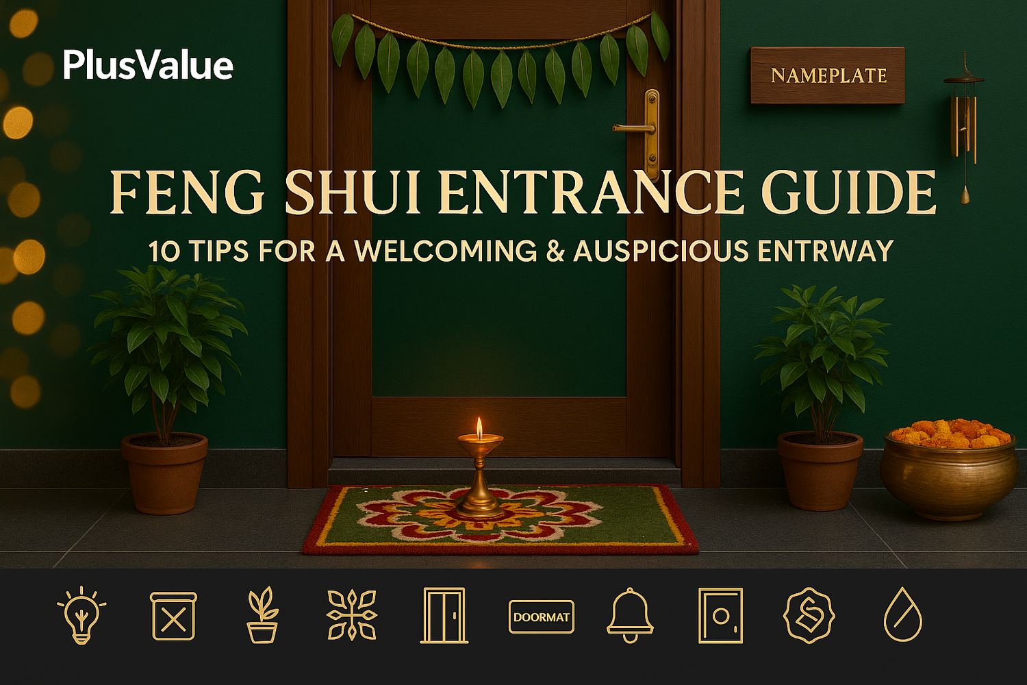 Feng Shui Entrance Guide: 10 Tips for a Welcoming & Auspicious Entryway