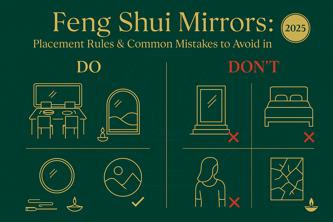 Feng Shui Mirrors: Placement Rules & Common Mistakes to Avoid in 2025