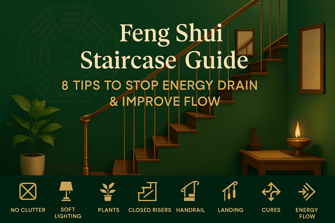 Feng Shui Staircase Guide: 8 Tips to Stop Energy Drain & Improve Flow - plusvalueindia