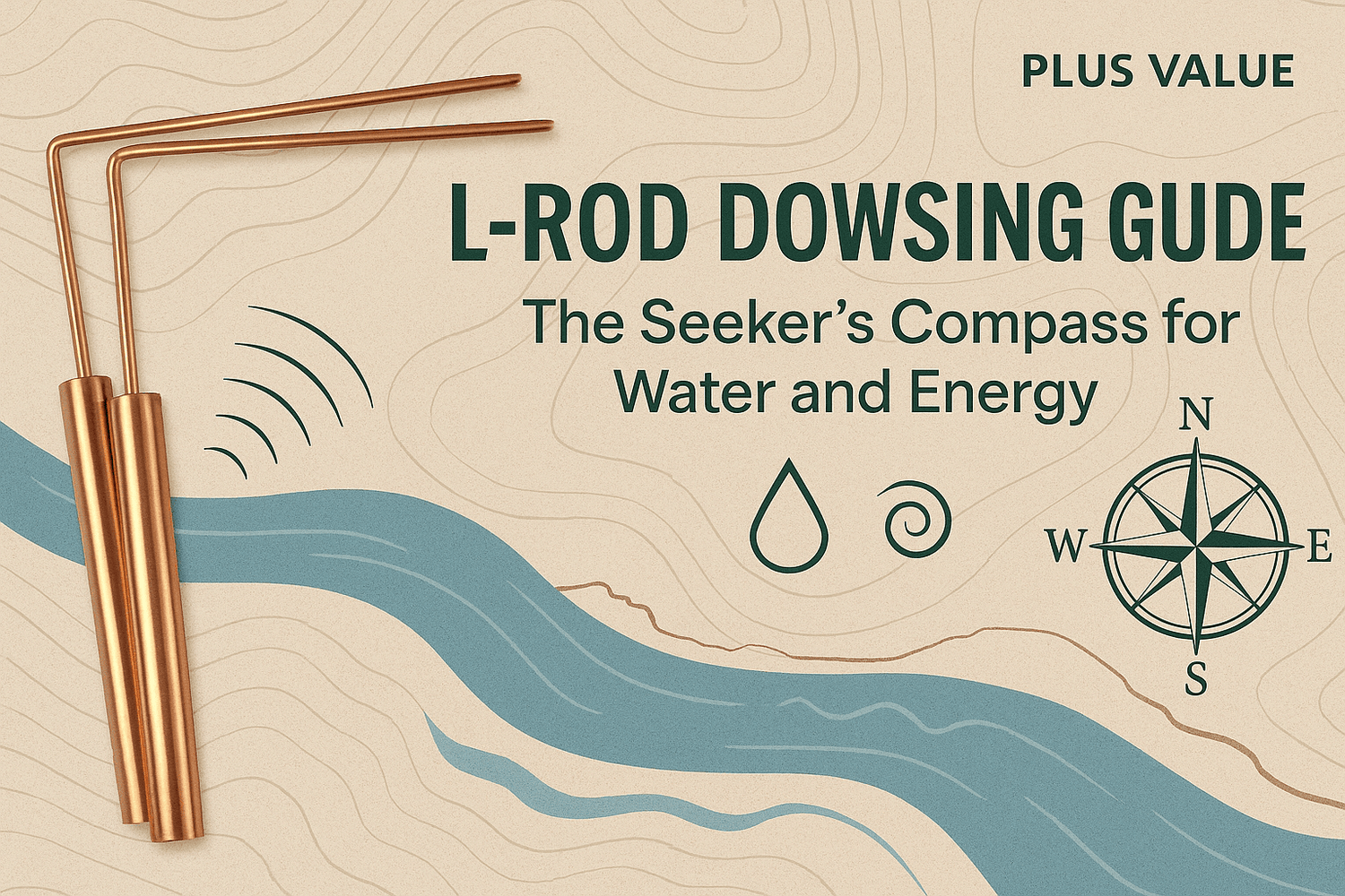 L-Rod Dowsing Guide: The Seeker's Compass for Water and Energy - plusvalueindia