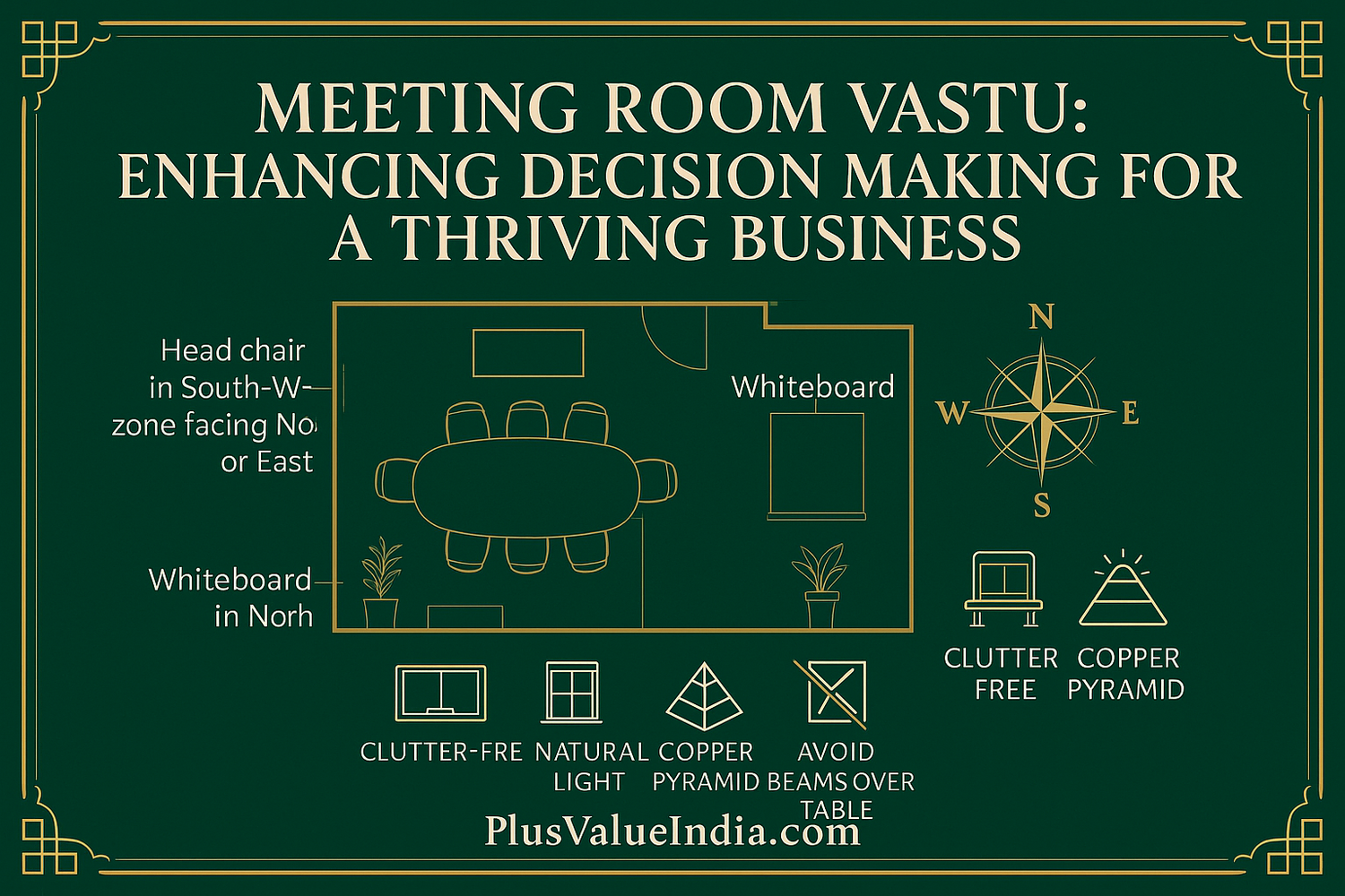 Meeting Room Vastu: Enhancing Decision Making for a Thriving Business