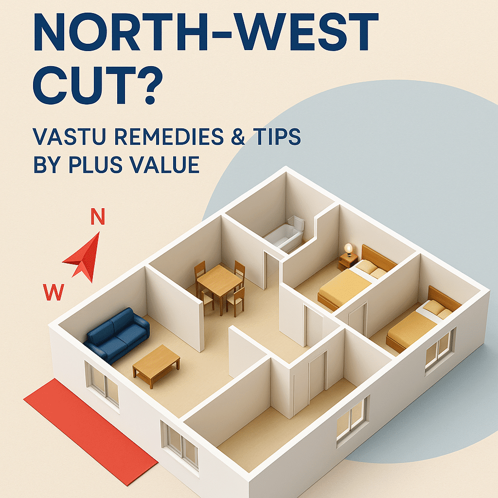 Vastu Remedies for North-West Cut: Restoring Balance and Harmony - plusvalueindia