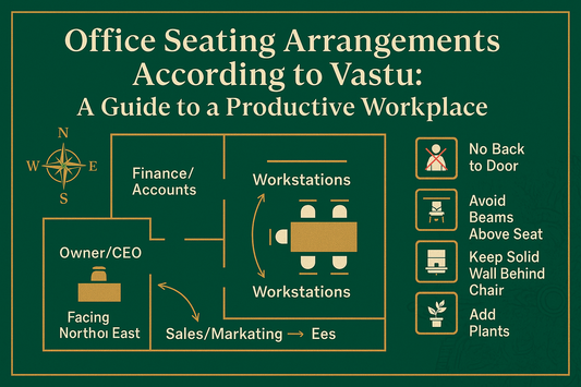 Office Seating Arrangements According to Vastu: A Guide to a Productive Workplace