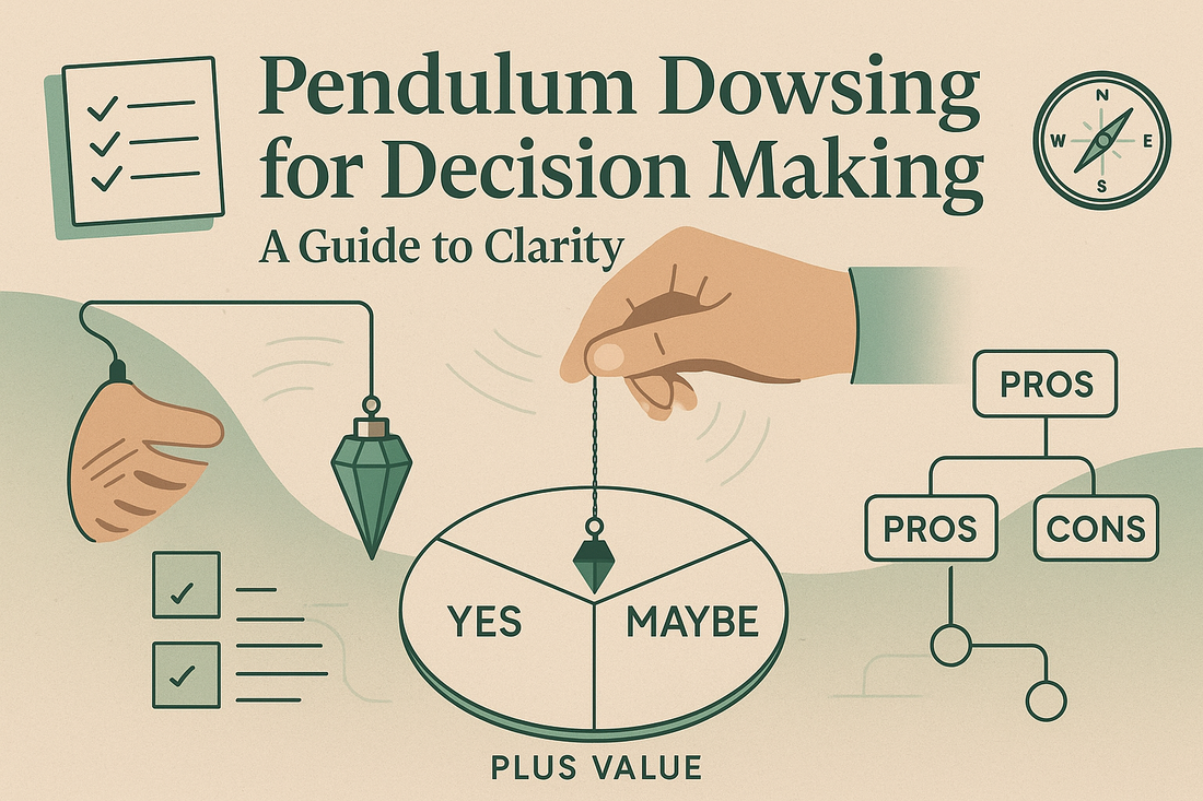 Pendulum Dowsing for Decision Making: A Guide to Clarity