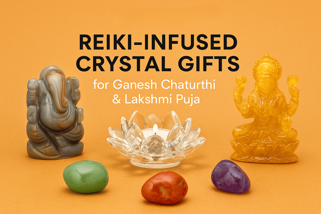 The Gift of Pure Energy: Gifting Reiki-Infused Crystals for Personal Blessings During Ganesh Chaturthi & Lakshmi Puja - plusvalueindia
