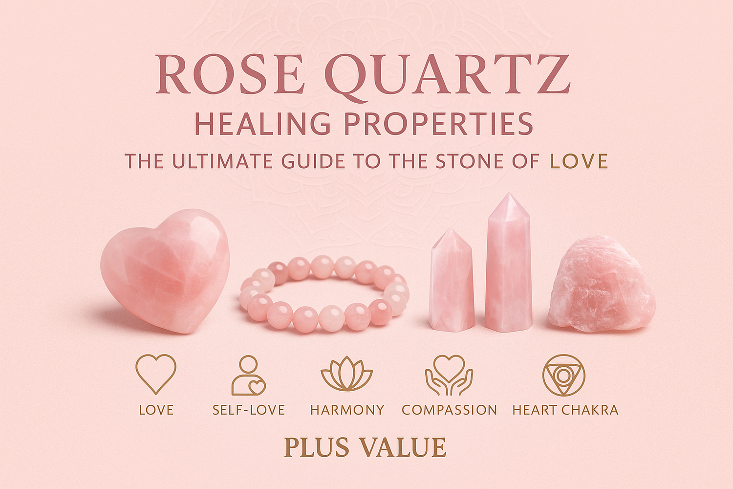 Rose Quartz Healing Properties: The Ultimate Guide to the Stone of Love
