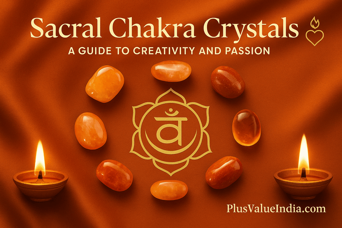 Sacral Chakra Crystals: A Guide to Creativity and Passion - plusvalueindia