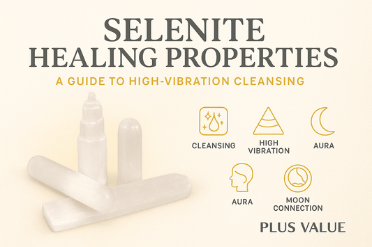 Selenite Healing Properties: A Guide to High-Vibration Cleansing - plusvalueindia