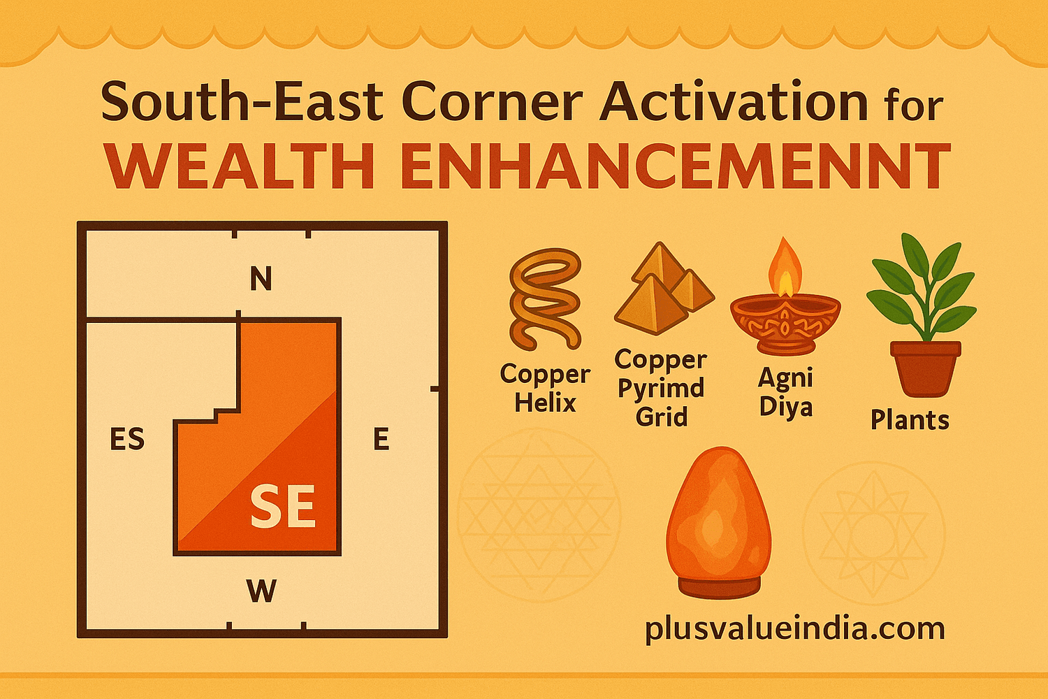 South-East Corner Activation for Wealth Enhancement: A Vastu Guide - plusvalueindia