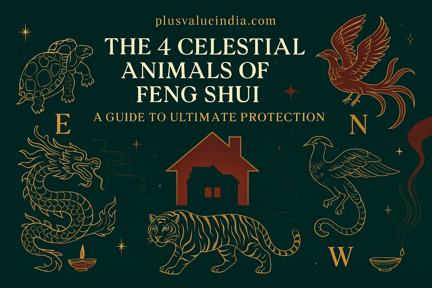 The 4 Celestial Animals of Feng Shui: A Guide to Ultimate Protection - plusvalueindia