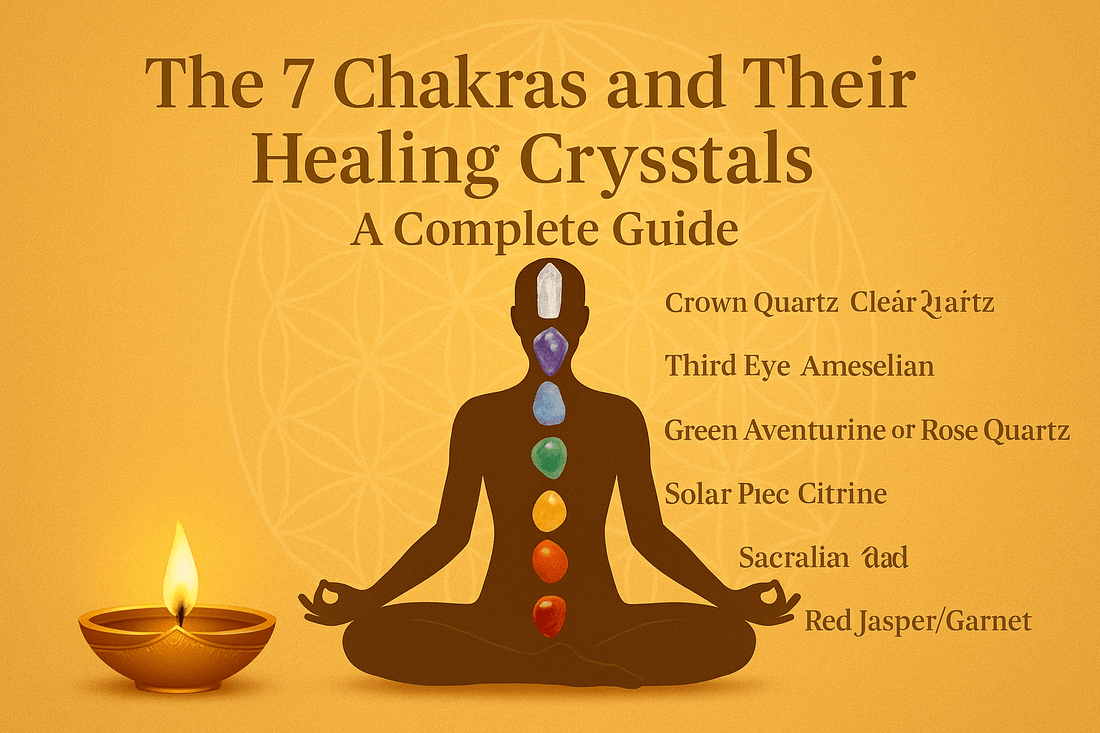 The 7 Chakras and Their Healing Crystals: A Complete Guide - plusvalueindia