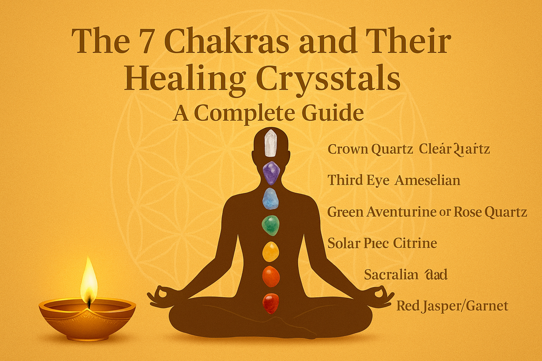The 7 Chakras and Their Healing Crystals: A Complete Guide