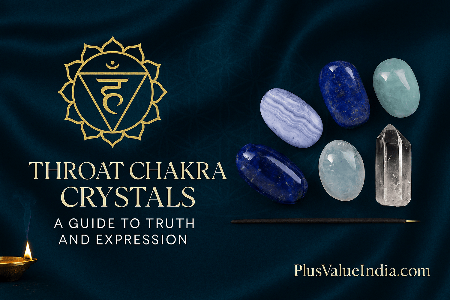 Throat Chakra Crystals: A Guide to Truth and Expression - plusvalueindia