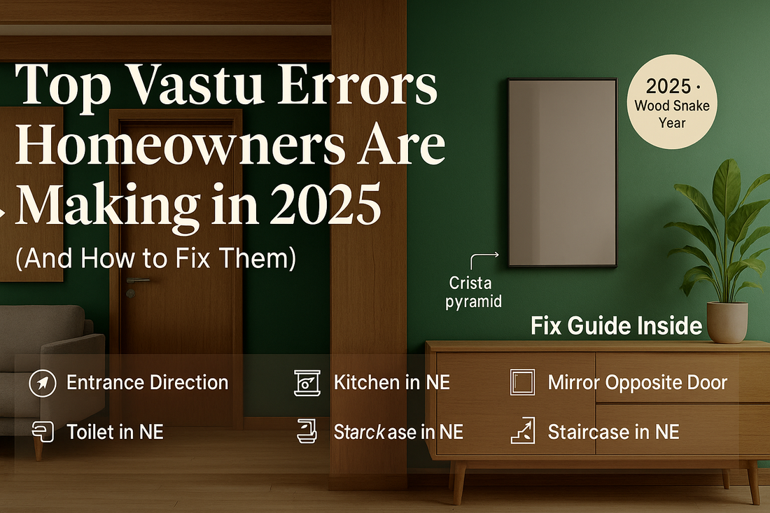 Top Vastu Errors Homeowners Are Making in 2025 (And How to Fix Them