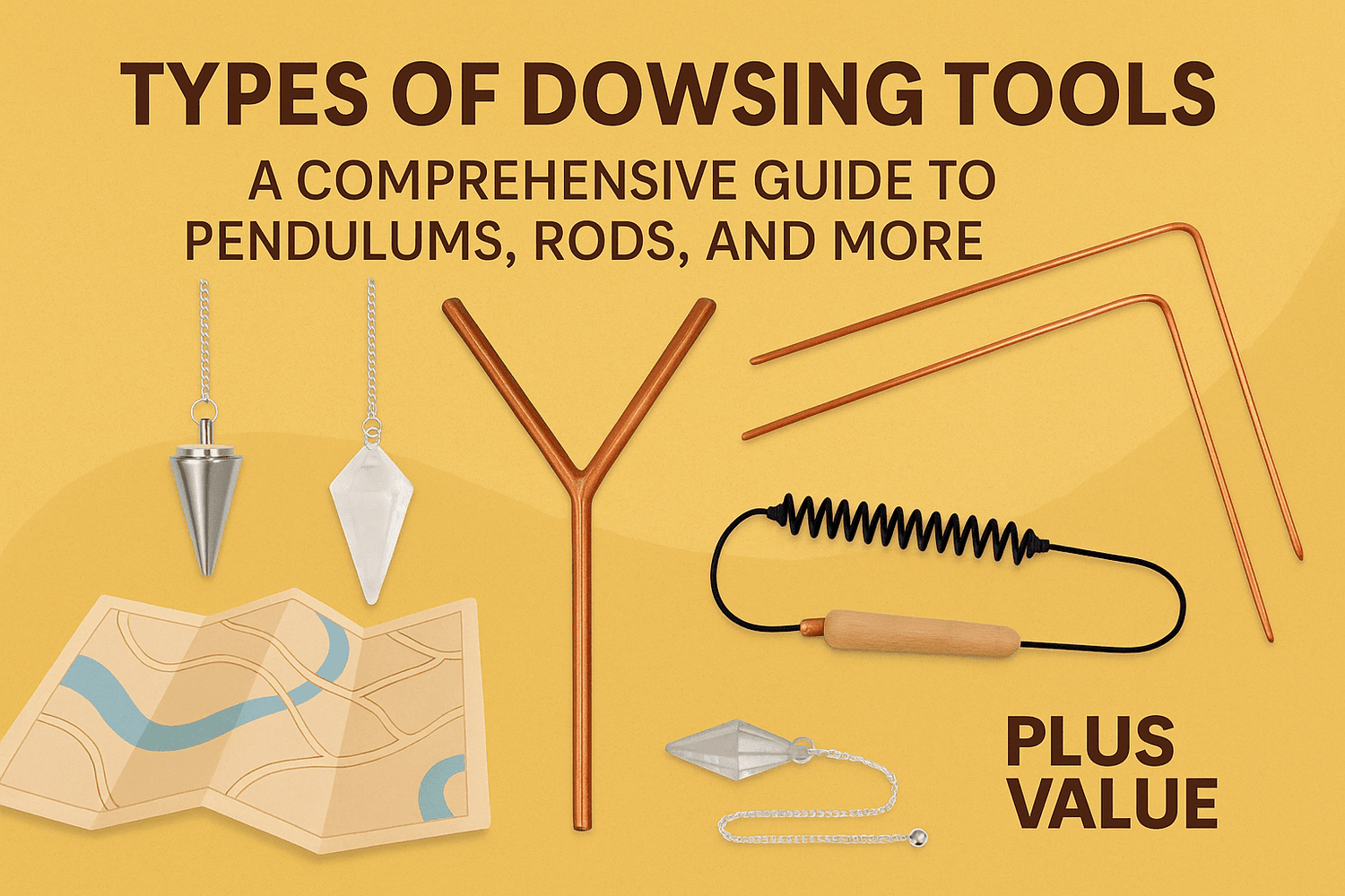 Types of Dowsing Tools: A Comprehensive Guide to Pendulums, Rods, and More - plusvalueindia