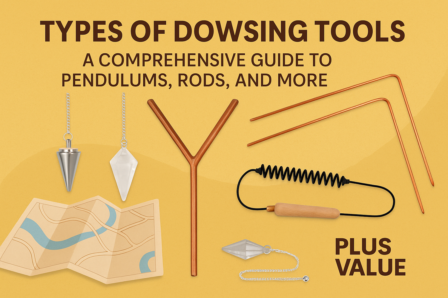 Types of Dowsing Tools: A Comprehensive Guide to Pendulums, Rods, and More