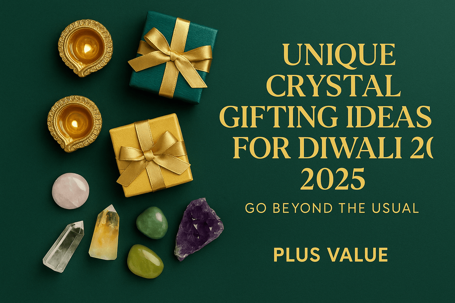 Unique Crystal Gifting Ideas for Diwali 2025: Go Beyond the Usual - plusvalueindia
