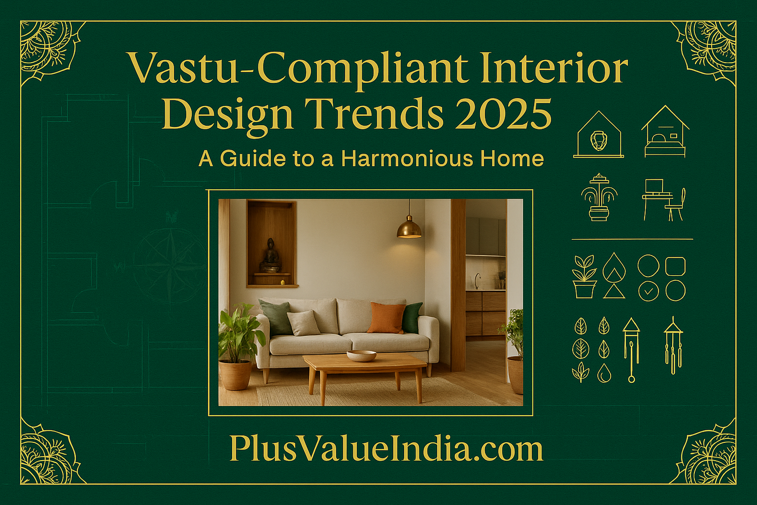 Vastu-Compliant Interior Design Trends 2025: A Guide to a Harmonious Home