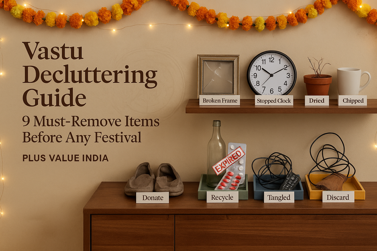 Vastu Decluttering Guide: 9 Must-Remove Items Before Any Festival