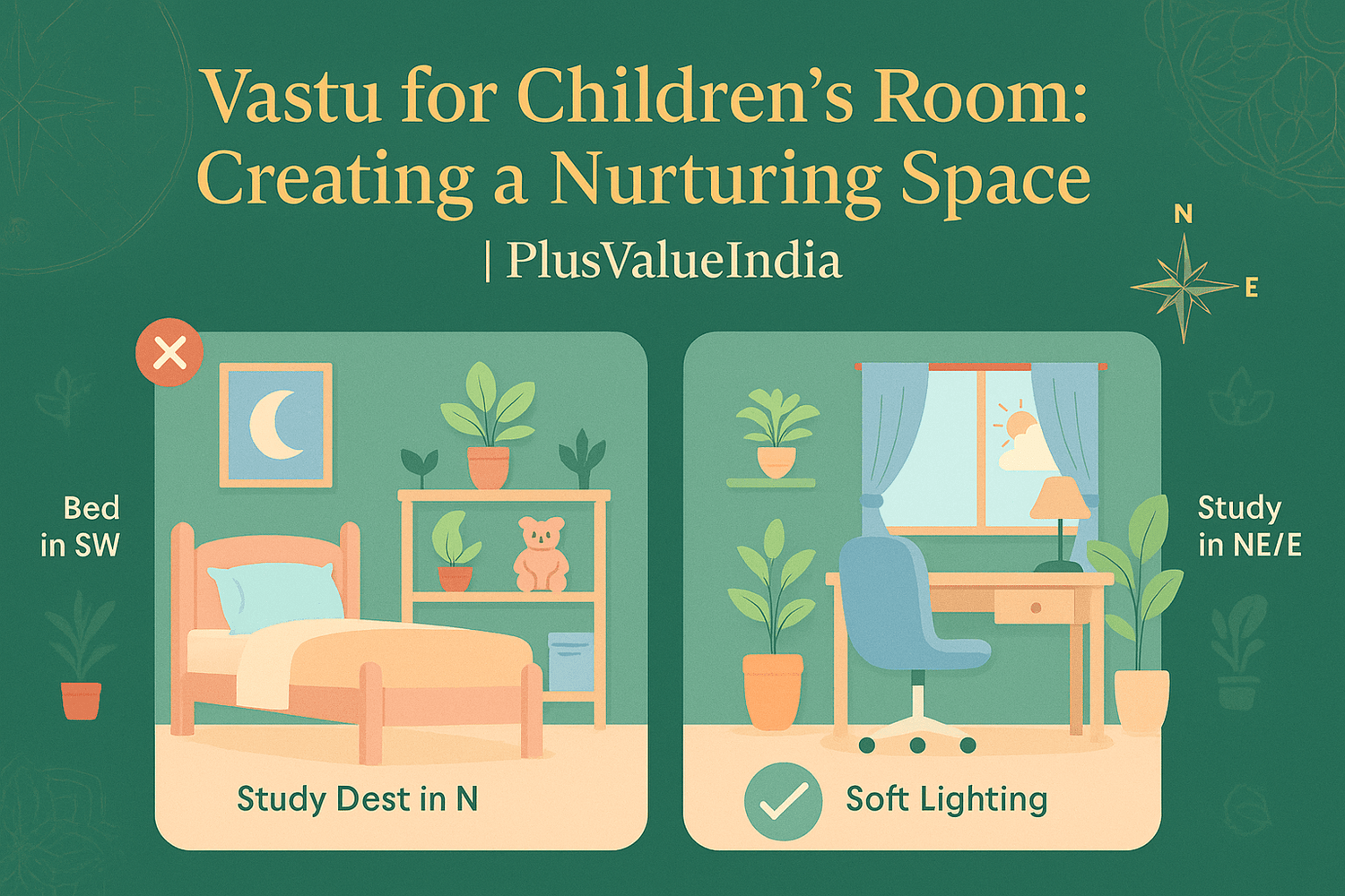 Vastu for Children's Room: Creating a Nurturing Space | PlusValueIndia - plusvalueindia
