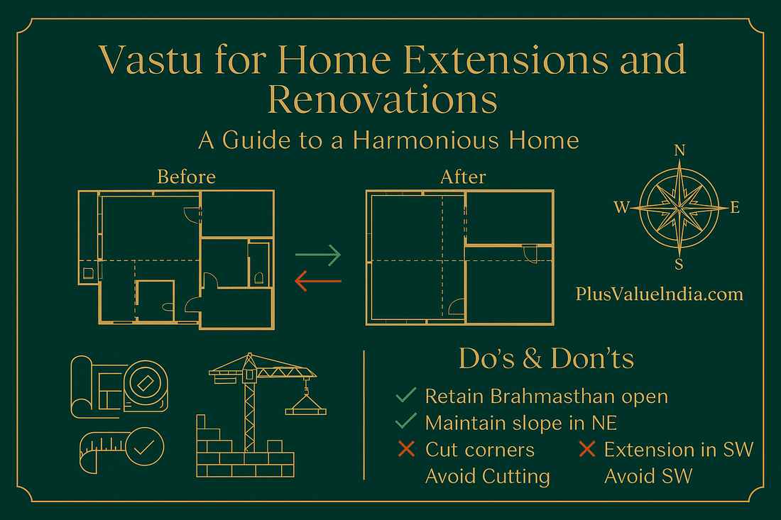 Vastu for Home Extensions and Renovations: A Guide to a Harmonious Home