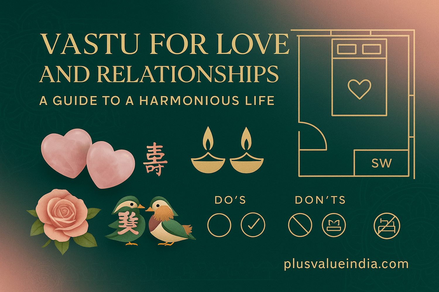 Vastu for Love and Relationships: A Guide to a Harmonious Life - plusvalueindia
