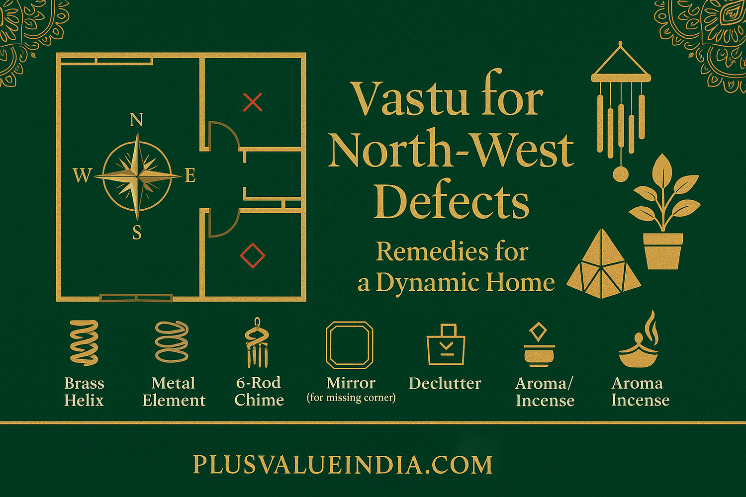 Vastu for North-West Defects: Remedies for a Dynamic Home