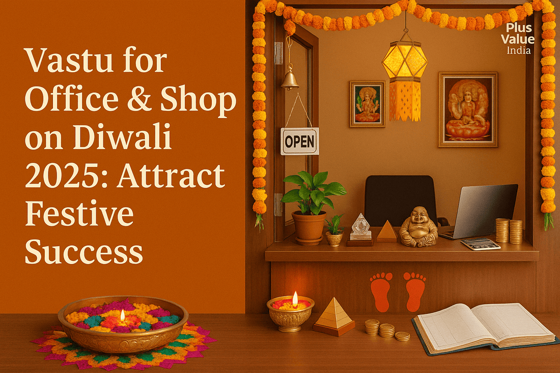 Vastu for Office & Shop on Diwali 2026: Attract Festive Success" - plusvalueindia