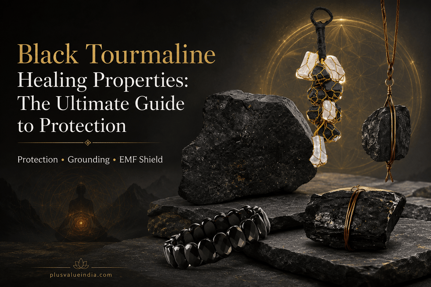 Black Tourmaline Healing Properties: The Ultimate Guide to Protection - plusvalueindia