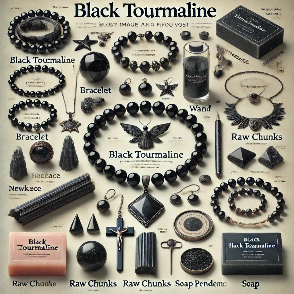 Black Tourmaline Stone Meaning, Healing Crystal Properties & Benefits by Plus Value - plusvalueindia