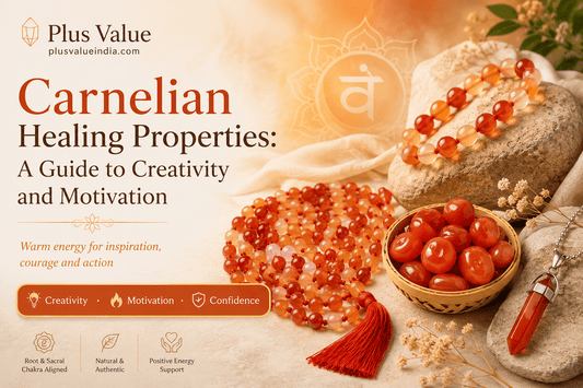 Carnelian Healing Properties: A Guide to Creativity and Motivation - plusvalueindia