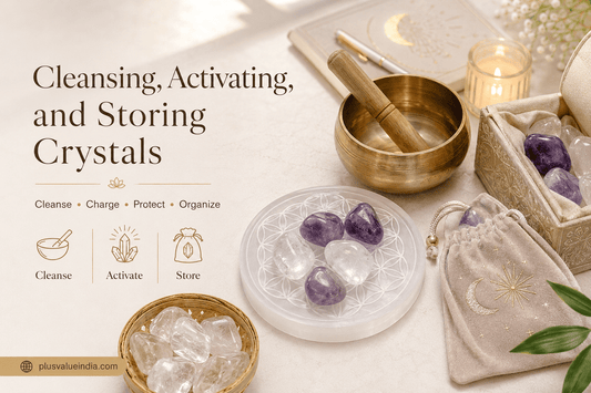 Cleansing, Activating, and Storing Crystals - plusvalueindia