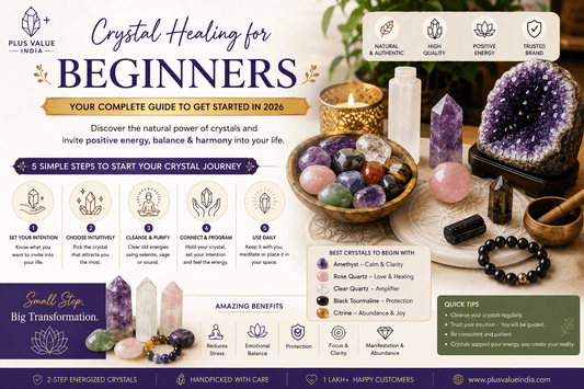 Crystal Healing for Beginners: Complete Guide to Get Started in 2026 - plusvalueindia