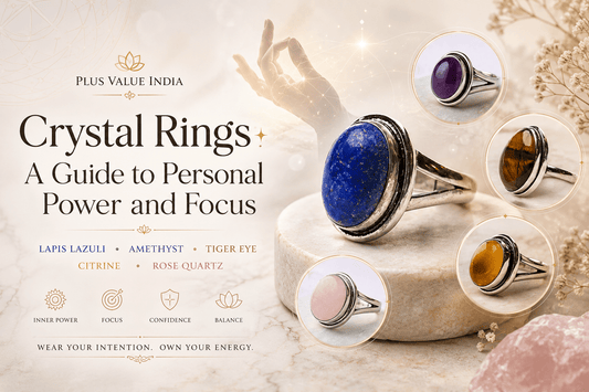 Crystal Rings: A Guide to Personal Power and Focus - plusvalueindia