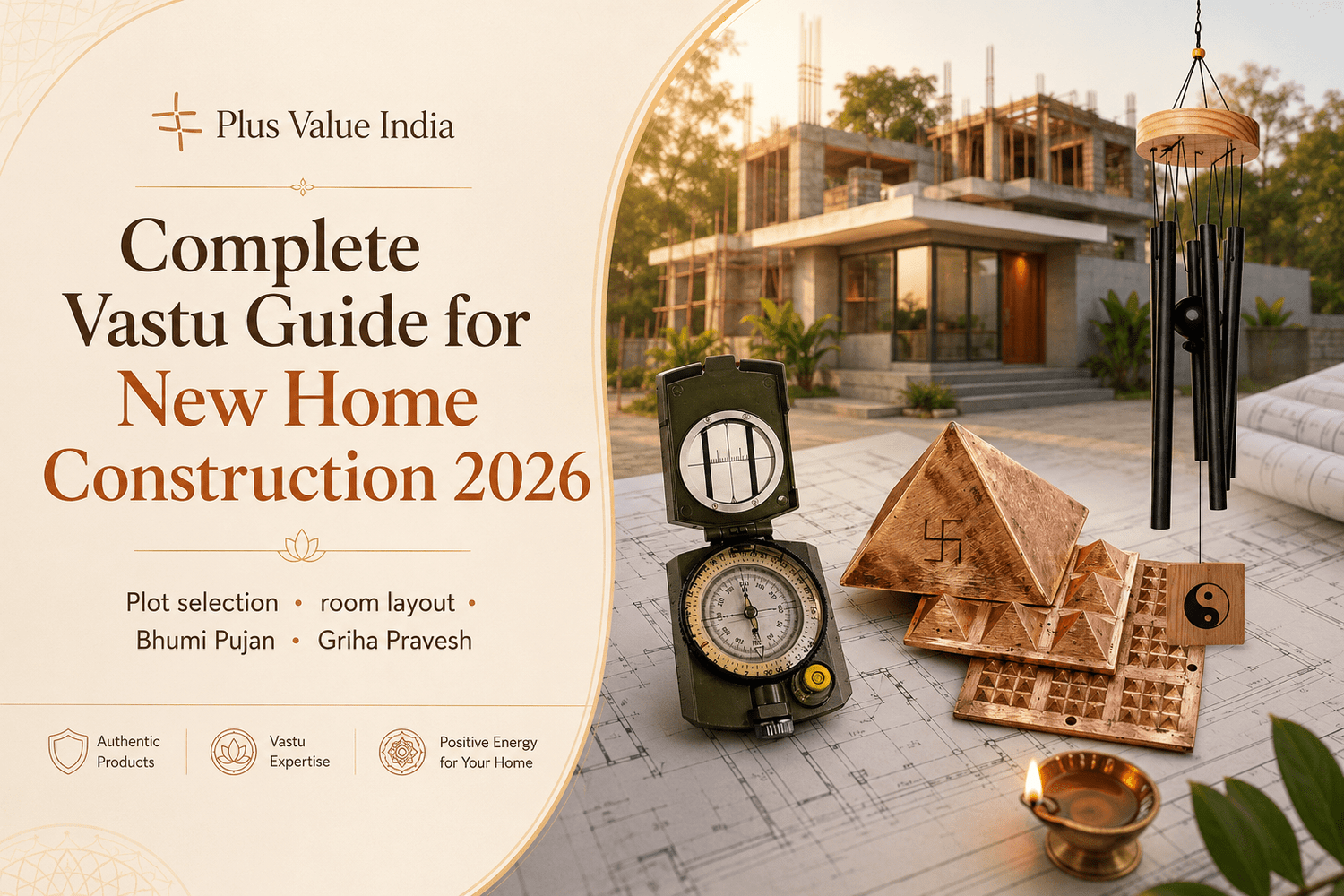 Complete Vastu Guide for New Home Construction 2026 - plusvalueindia