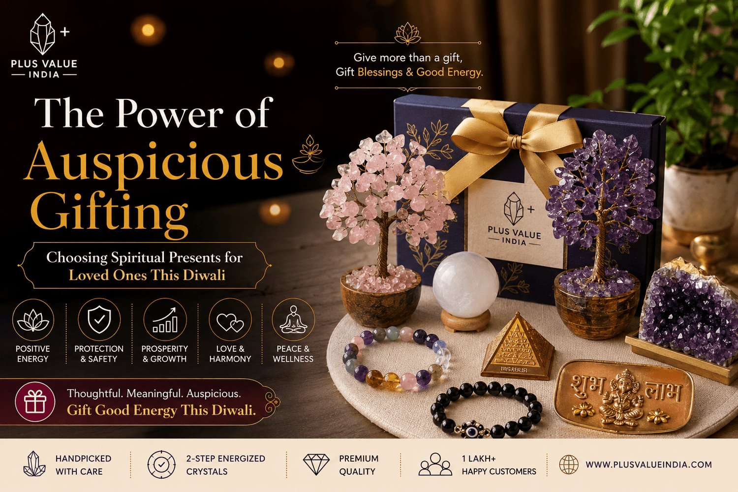 The Power of Auspicious Gifting: Choosing Spiritual Presents for Loved Ones This Diwali - plusvalueindia