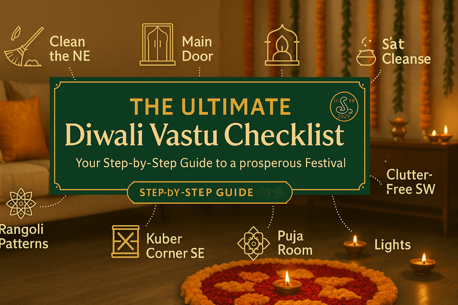 The Ultimate Diwali Vastu Checklist: A Step-by-Step Guide to Deep Cleaning, Decluttering & Resetting Your Home's Energy for Unprecedented Wealth - plusvalueindia